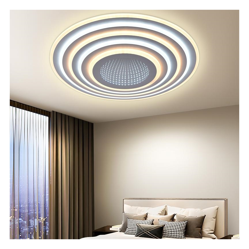 LED Dimmable φωτιστικό οροφής LED/140W/230V 3000-6500K + τηλεχειριστήριο