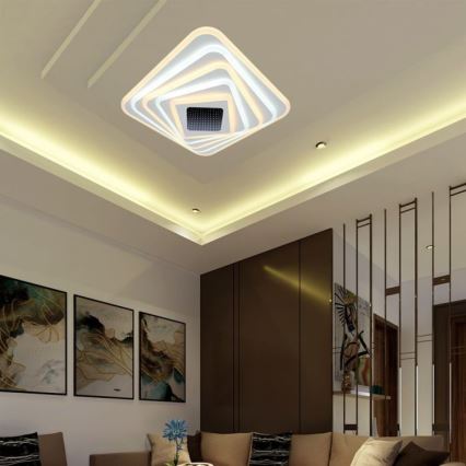 LED Dimmable φωτιστικό οροφής LED/150W/230V 3000-6500K + τηλεχειριστήριο