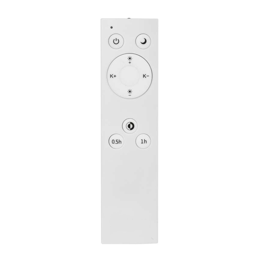 LED Dimmable φωτιστικό οροφής LED/24W/230V + τηλεχειριστήριο στρογγυλό 2700K-6500K