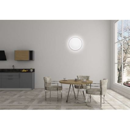 LED Dimmable φωτιστικό οροφής LED/24W/230V + τηλεχειριστήριο στρογγυλό 2700K-6500K