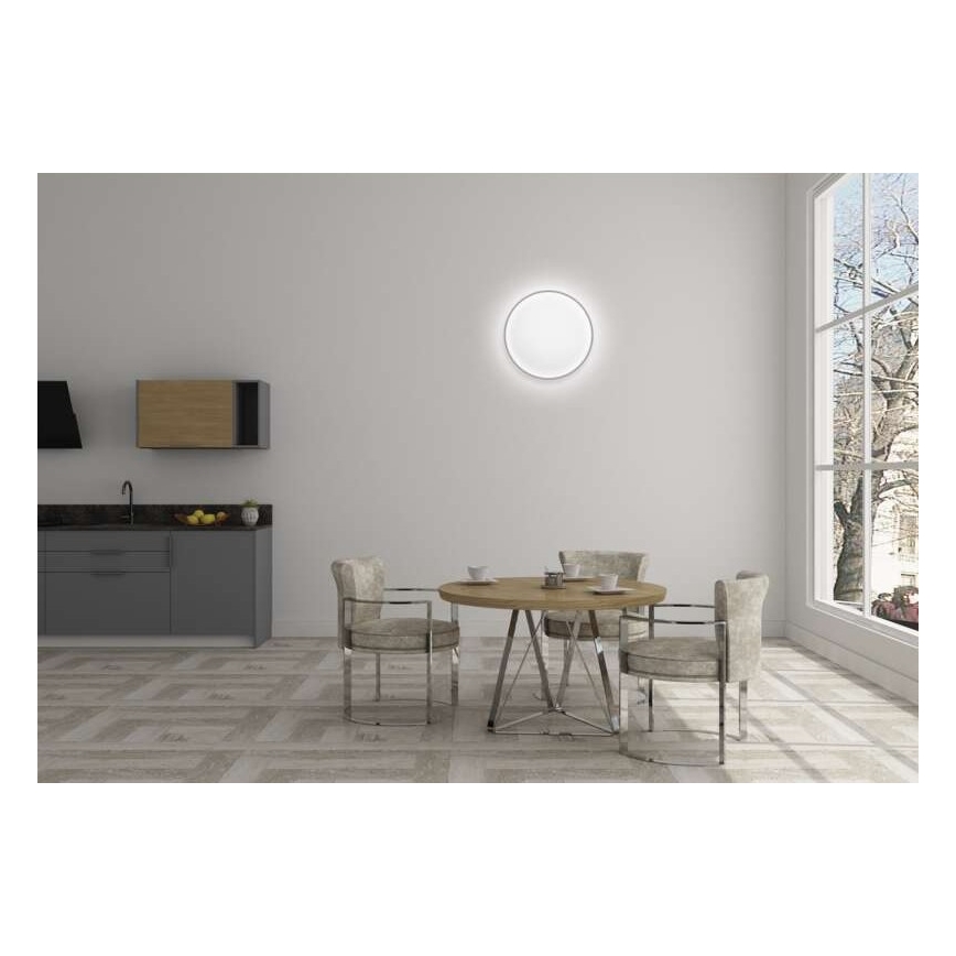 LED Dimmable φωτιστικό οροφής LED/24W/230V + τηλεχειριστήριο στρογγυλό 2700K-6500K