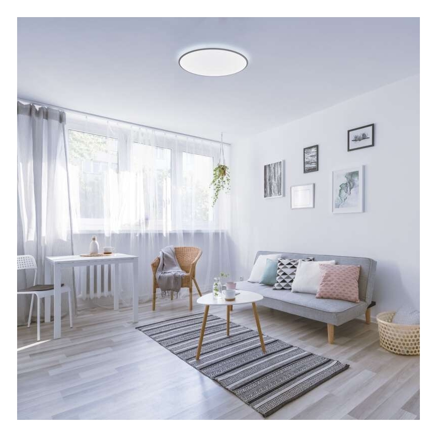 LED Dimmable φωτιστικό οροφής LED/24W/230V + τηλεχειριστήριο στρογγυλό 2700K-6500K