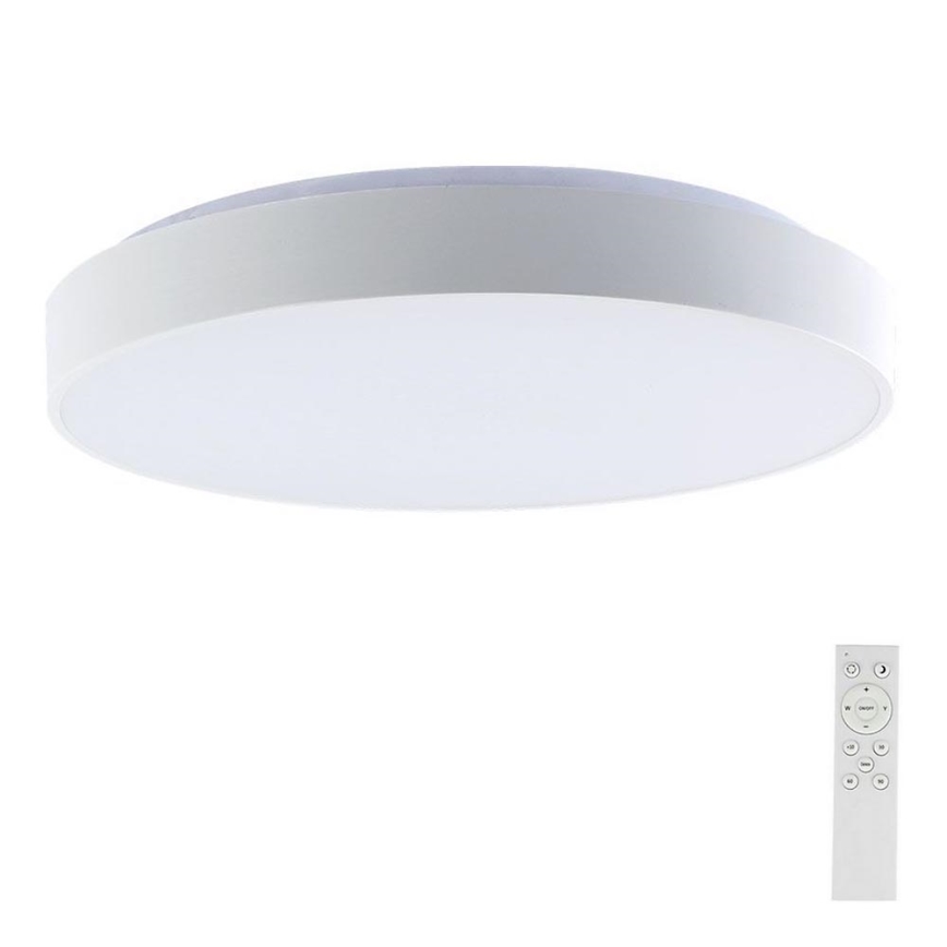 LED Dimmable φωτιστικό οροφής LED/40W/230V 3000-6500K 39,5 cm λευκό + τηλεχειριστήριο