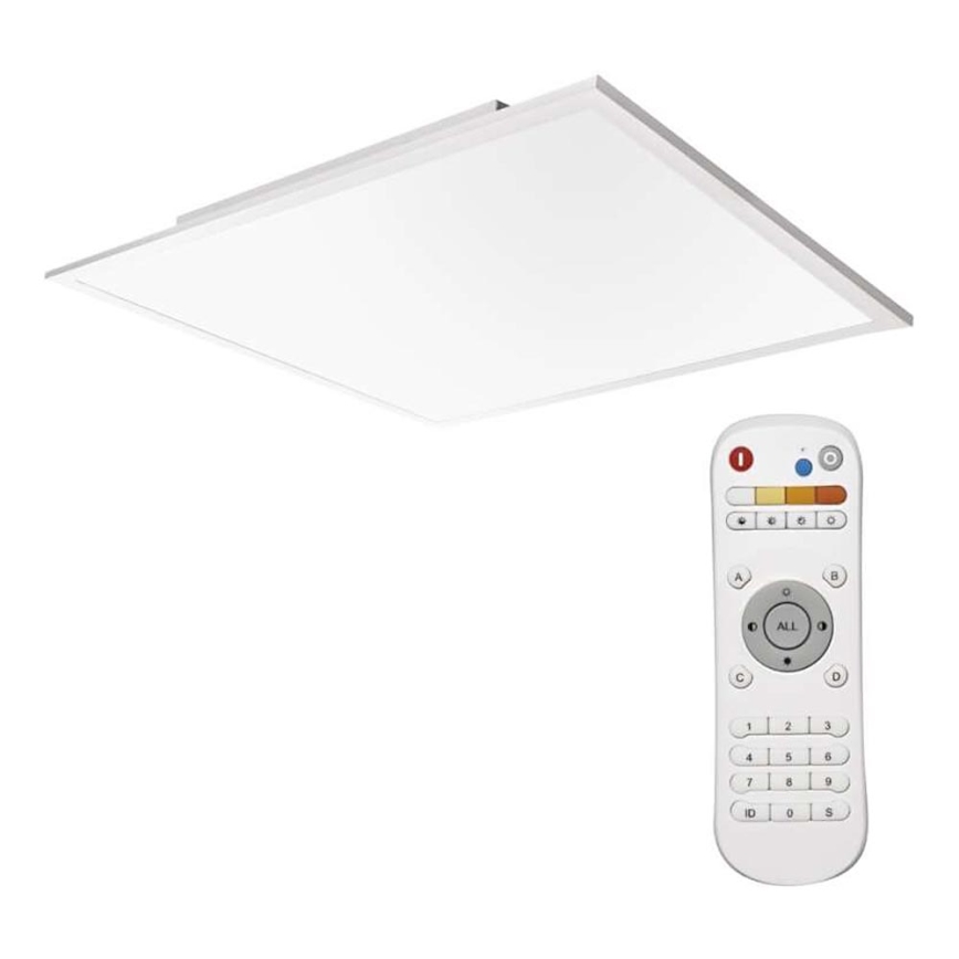 LED Dimmable φωτιστικό οροφής LED/40W/230V + τηλεχειριστήριο τετράγωνο 2700K-6000K