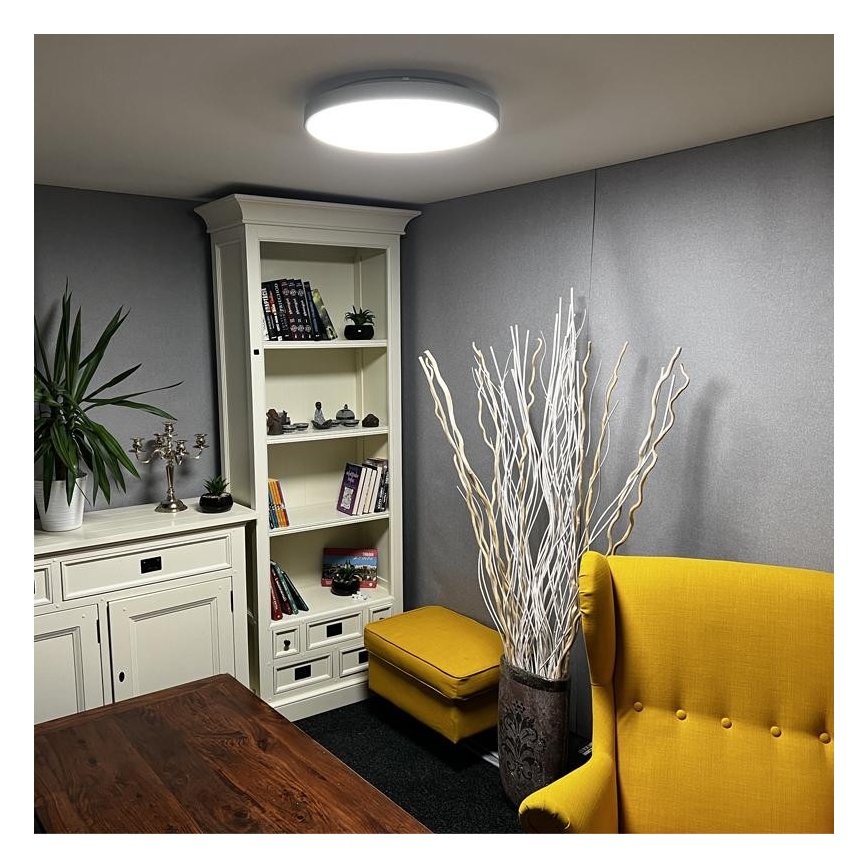 LED Dimmable φωτιστικό οροφής LED/48W/230V 2700-6500K Wi-Fi Tuya + τηλεχειριστήριο