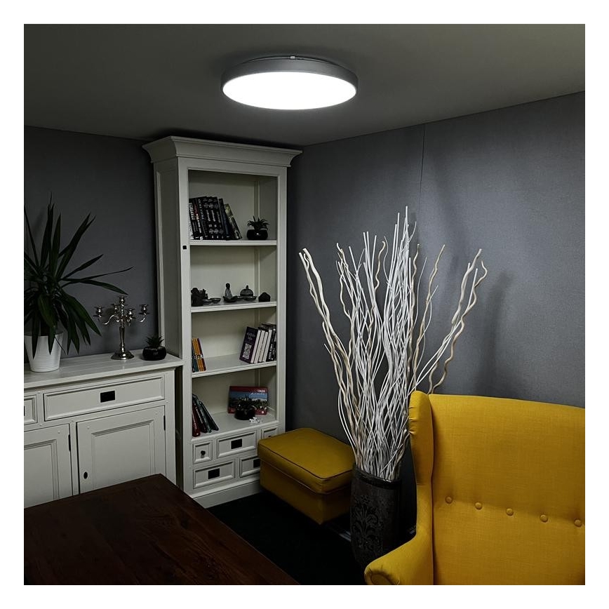 LED Dimmable φωτιστικό οροφής LED/48W/230V 2700-6500K Wi-Fi Tuya + τηλεχειριστήριο