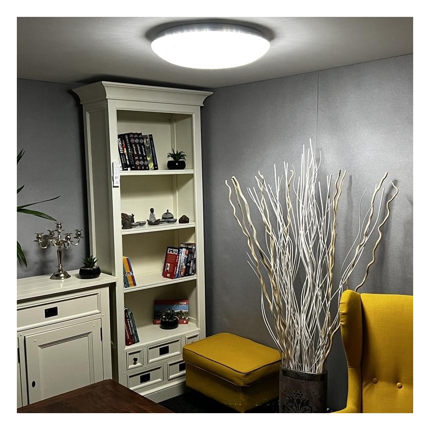 LED Dimmable φωτιστικό οροφής LED/48W/230V 2700-6500K Wi-Fi Tuya + τηλεχειριστήριο