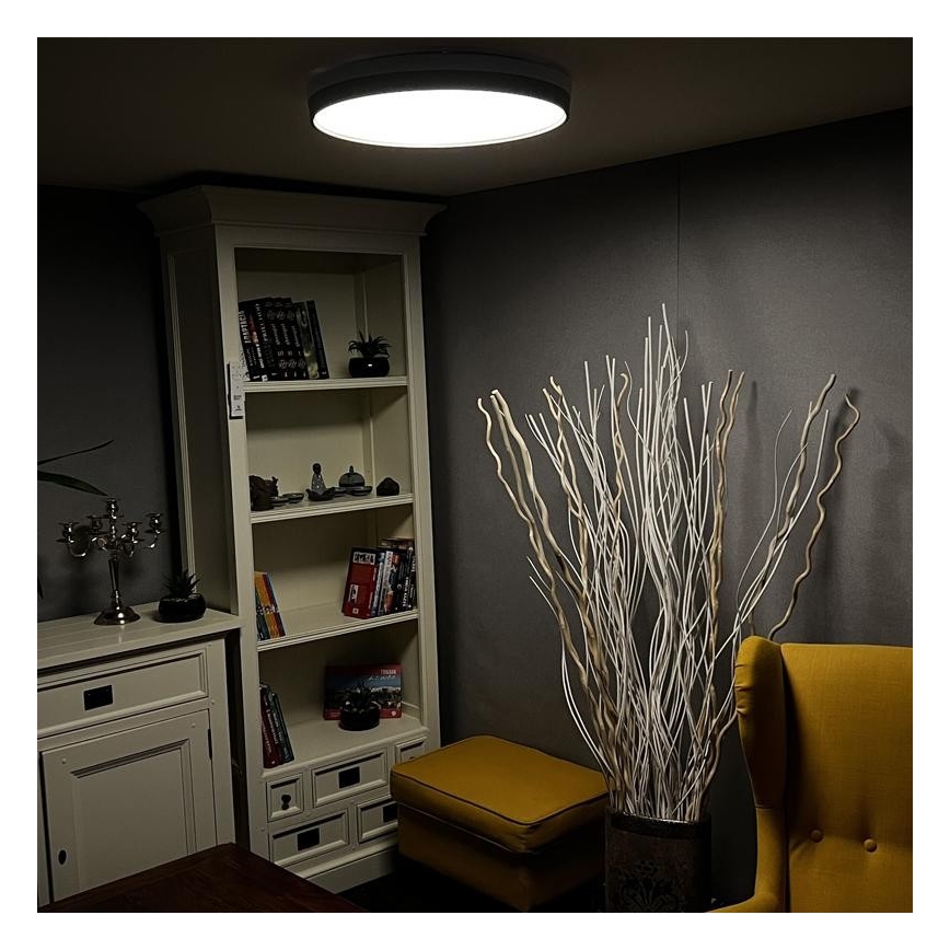 LED Dimmable φωτιστικό οροφής LED/48W/230V 2700-6500K Wi-Fi Tuya + τηλεχειριστήριο