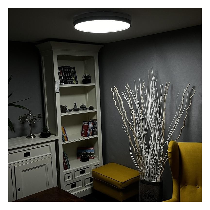 LED Dimmable φωτιστικό οροφής LED/48W/230V 2700-6500K Wi-Fi Tuya + τηλεχειριστήριο
