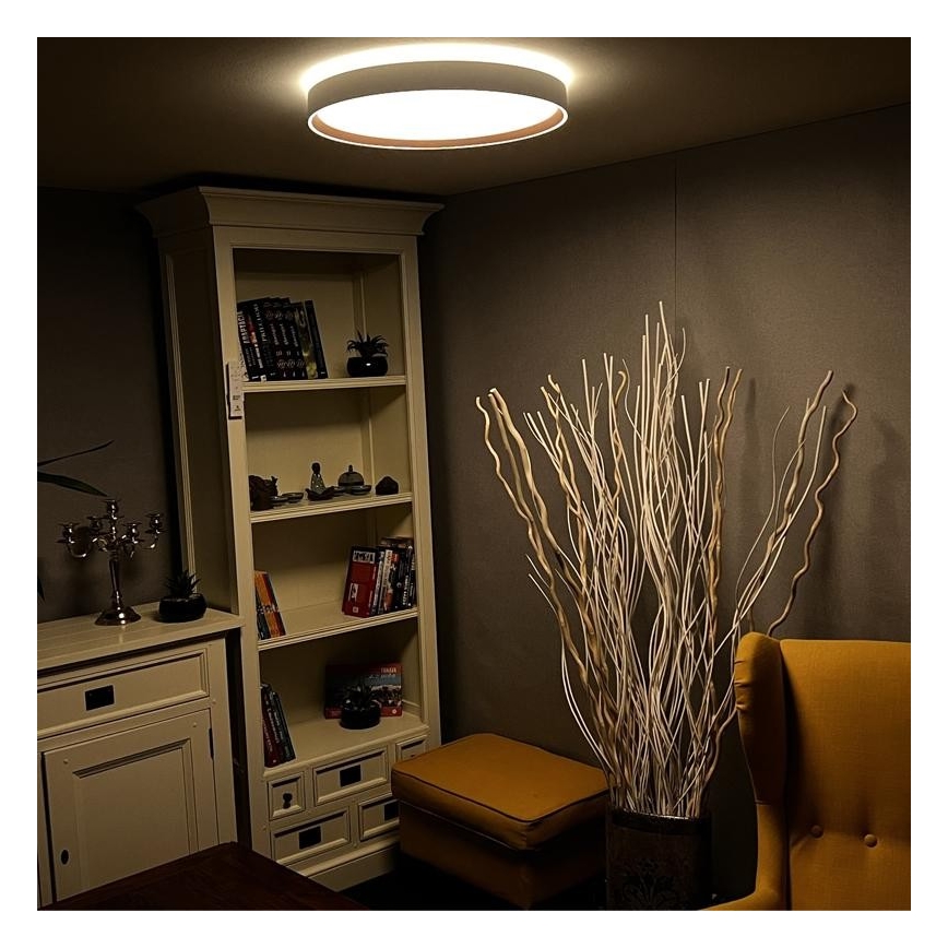 LED Dimmable φωτιστικό οροφής LED/48W/230V 2700-6500K Wi-Fi Tuya + τηλεχειριστήριο