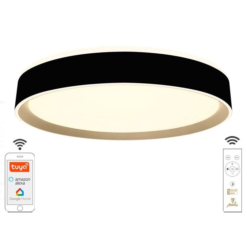 LED Dimmable φωτιστικό οροφής LED/48W/230V 2700-6500K Wi-Fi Tuya + RC