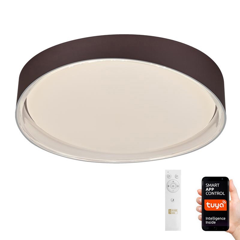 LED Dimmable φωτιστικό οροφής LED/48W/230V 2700-6500K Wi-Fi Tuya + τηλεχειριστήριο