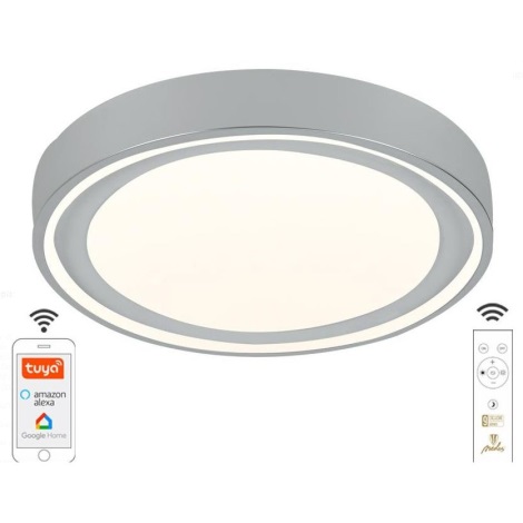 LED Dimmable φωτιστικό οροφής LED/48W/230V 2700-6500K Wi-Fi Tuya + τηλεχειριστήριο
