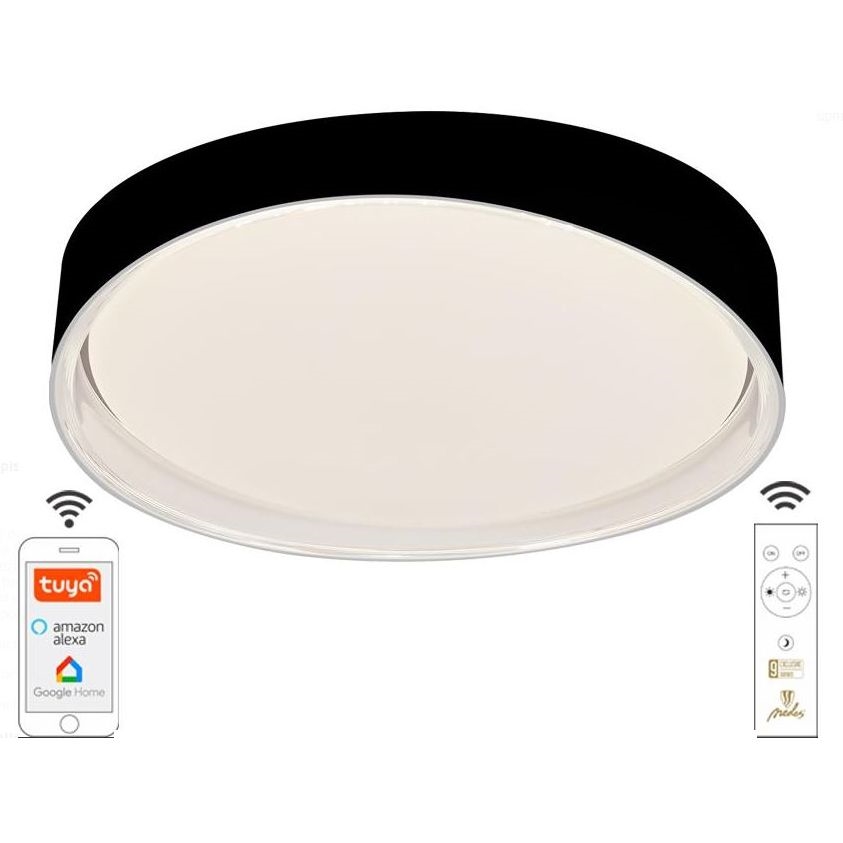 LED Dimmable φωτιστικό οροφής LED/48W/230V 2700-6500K Wi-Fi Tuya + τηλεχειριστήριο