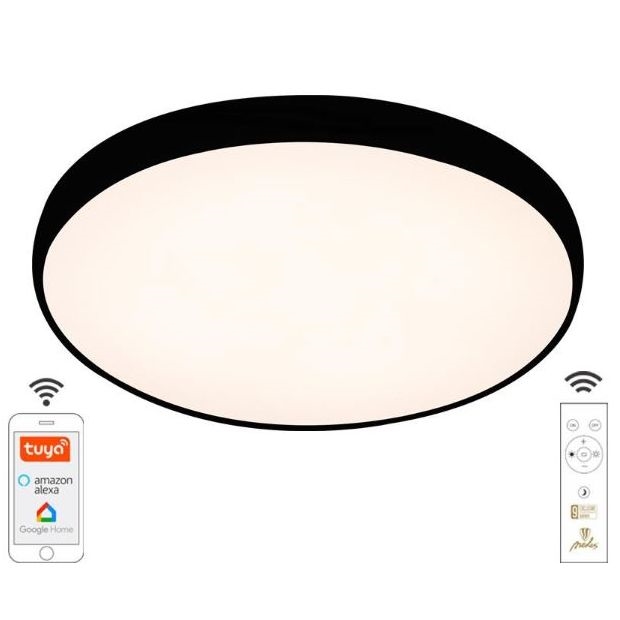 LED Dimmable φωτιστικό οροφής LED/48W/230V 2700-6500K Wi-Fi Tuya + τηλεχειριστήριο