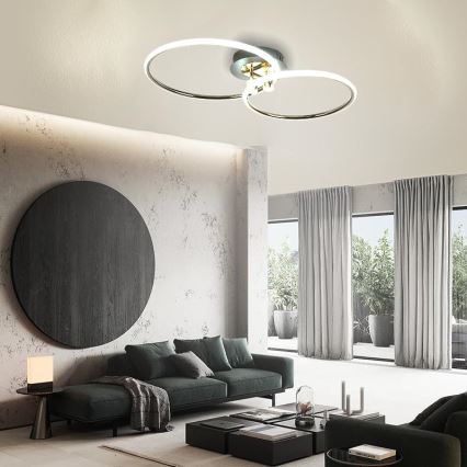 LED Dimmable φωτιστικό οροφής LED/48W/230V 3000-6500K + τηλεχειριστήριο