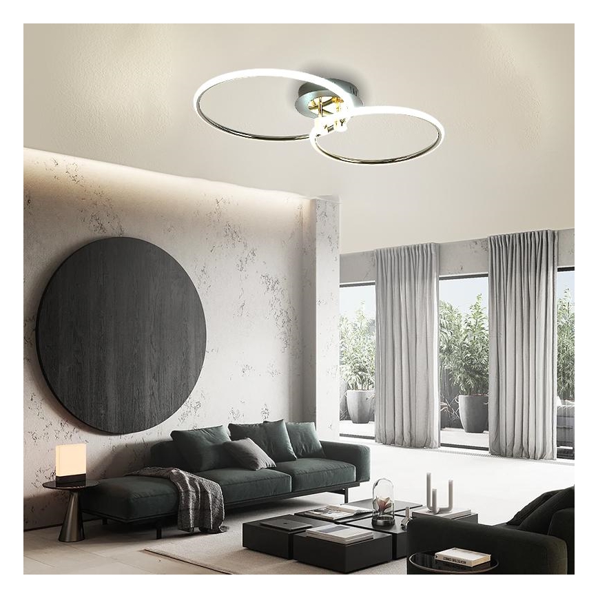 LED Dimmable φωτιστικό οροφής LED/48W/230V 3000-6500K + τηλεχειριστήριο