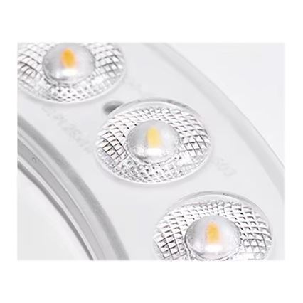 LED Dimmable φωτιστικό οροφής LED/50W/230V 3000-6500K διάμετρος 50 cm μαύρο + τηλεχειριστήριο