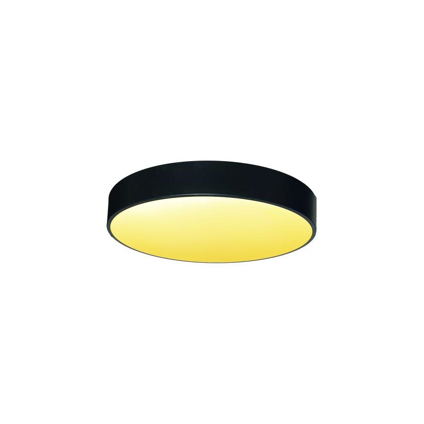 LED Dimmable φωτιστικό οροφής LED/50W/230V 3000-6500K μαύρο + τηλεχειριστήριο
