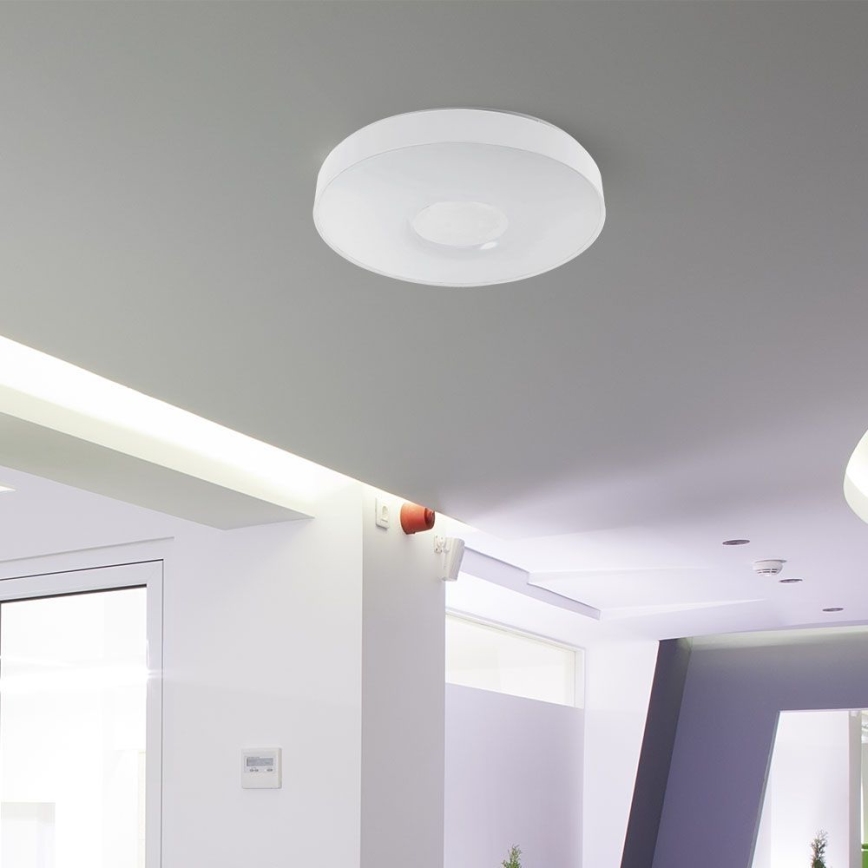 LED Dimmable φωτιστικό οροφής LED/60W/230V 3000-6500K 49,5 cm λευκό + τηλεχειριστήριο
