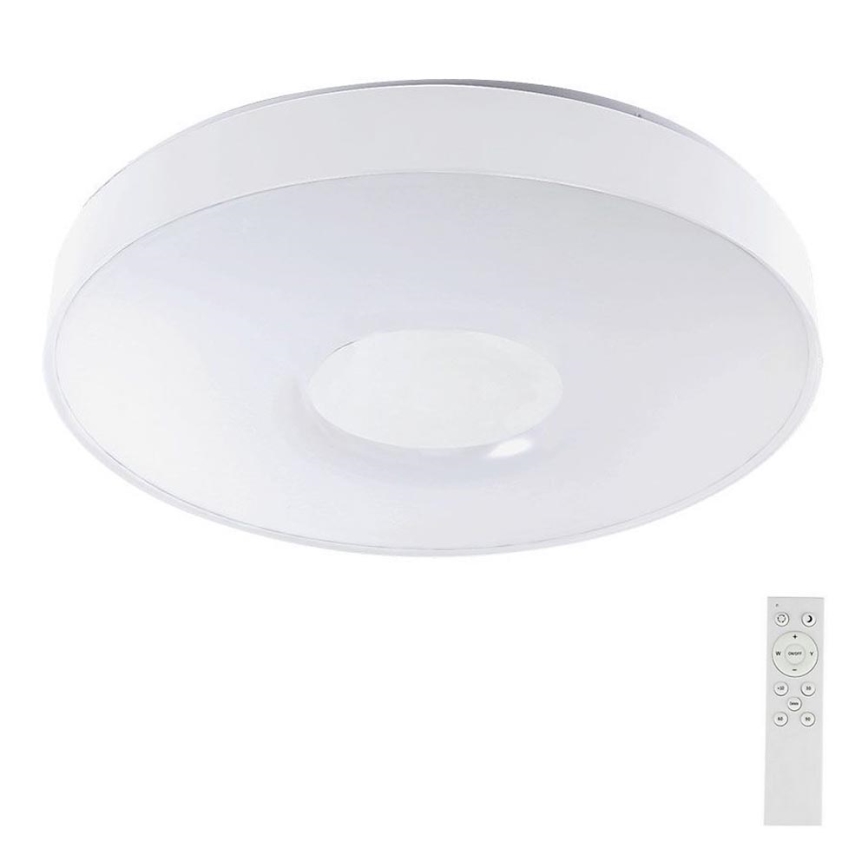 LED Dimmable φωτιστικό οροφής LED/60W/230V 3000-6500K 49,5 cm λευκό + τηλεχειριστήριο