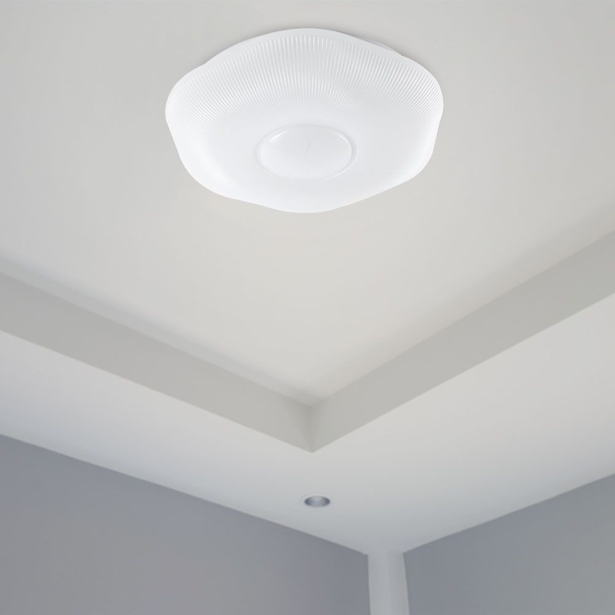 LED Dimmable φωτιστικό οροφής LED/60W/230V 3000-6500K 50 cm λευκό + τηλεχειριστήριο