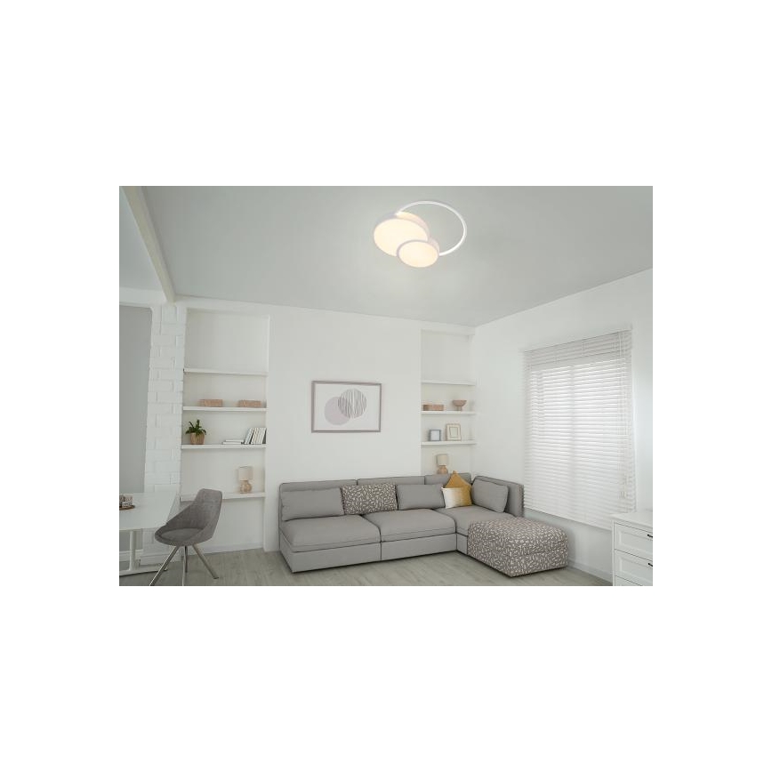 LED Dimmable φωτιστικό οροφής LED/60W/230V 3000-6500K λευκό + τηλεχειριστήριο