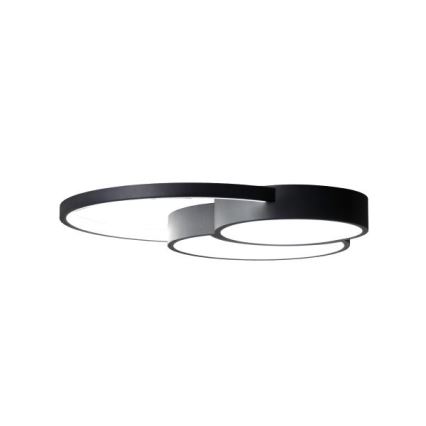 LED Dimmable φωτιστικό οροφής LED/60W/230V 3000-6500K μαύρο + τηλεχειριστήριο