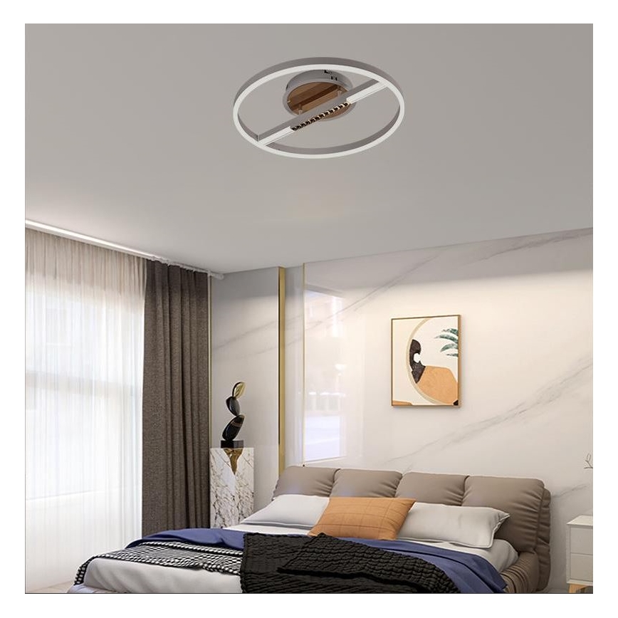 LED Dimmable φωτιστικό οροφής LED/60W/230V 3000-6500K + τηλεχειριστήριο
