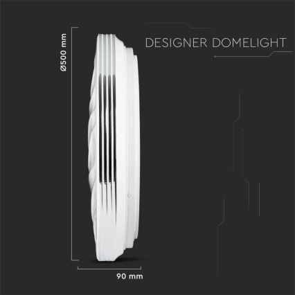 LED Dimmable φωτιστικό οροφής LED/60W/230V 3000K/4000K/6500K + RC