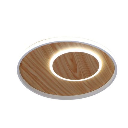 LED Dimmable φωτιστικό οροφής LED/65W/230V 3000-6500K καφέ + τηλεχειριστήριο