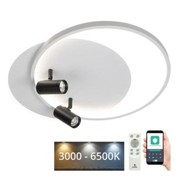 LED Dimmable φωτιστικό οροφής LED/65W/230V 3000-6500K λευκό + τηλεχειριστήριο