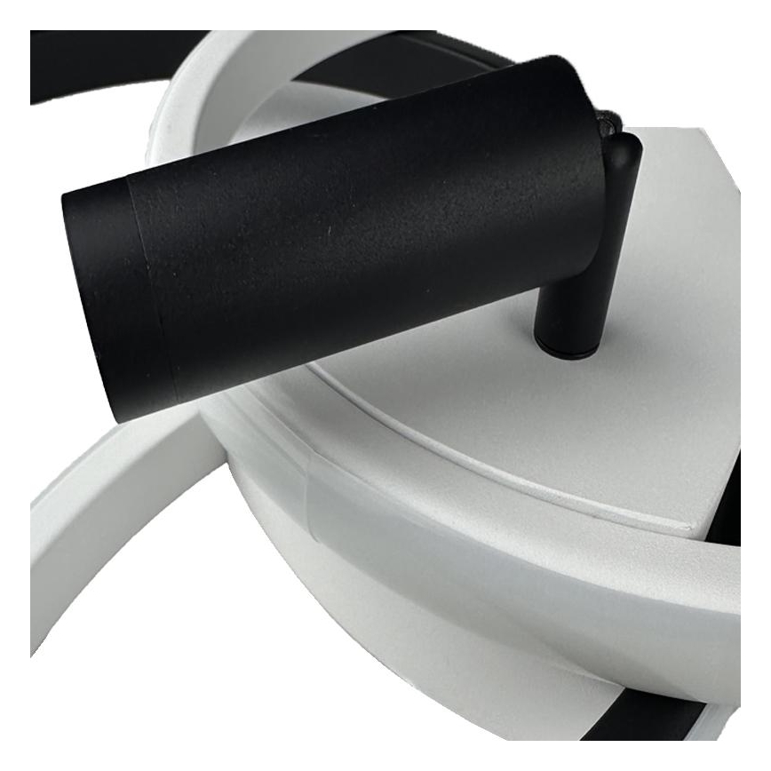 LED Dimmable φωτιστικό οροφής LED/70W/230V 3000-6500K λευκό/μαύρο + τηλεχειριστήριο