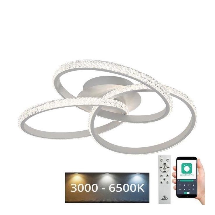 LED Dimmable φωτιστικό οροφής LED/70W/230V 3000-6500K λευκό + τηλεχειριστήριο