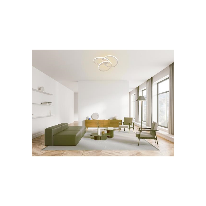 LED Dimmable φωτιστικό οροφής LED/70W/230V 3000-6500K λευκό + τηλεχειριστήριο