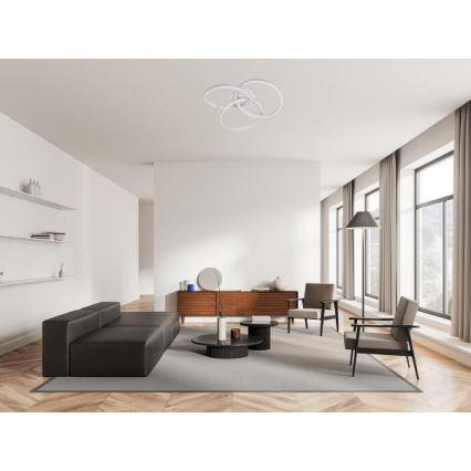 LED Dimmable φωτιστικό οροφής LED/70W/230V 3000-6500K λευκό + τηλεχειριστήριο