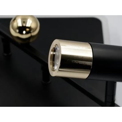 LED Dimmable φωτιστικό οροφής LED/70W/230V 3000-6500K μαύρο + τηλεχειριστήριο