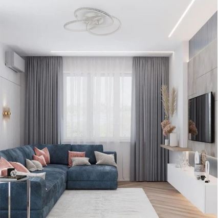 LED Dimmable φωτιστικό οροφής LED/70W/230V 3000-6500K λευκό + τηλεχειριστήριο