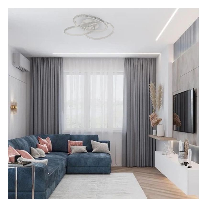 LED Dimmable φωτιστικό οροφής LED/70W/230V 3000-6500K λευκό + τηλεχειριστήριο