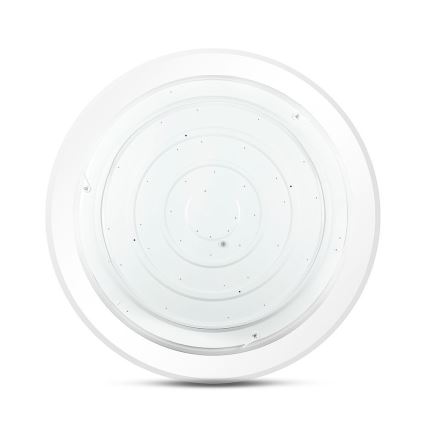 LED Dimmable φωτιστικό οροφής LED/72W/230V 3000-6500K διάμετρος 67 cm λευκό + τηλεχειριστήριο