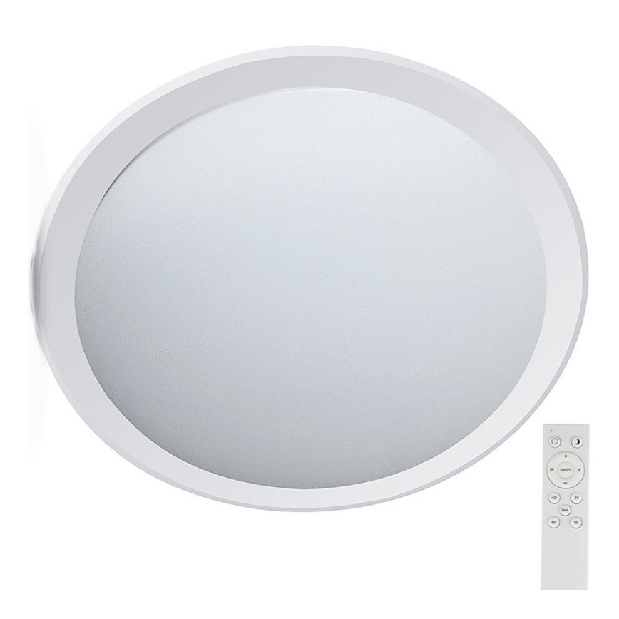 LED Dimmable φωτιστικό οροφής LED/72W/230V 3000-6500K διάμετρος 67 cm λευκό + τηλεχειριστήριο