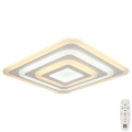 LED Dimmable φωτιστικό οροφής LED/77W/230V 3000-6500K 49,5x49,5 cm + τηλεχειριστήριο