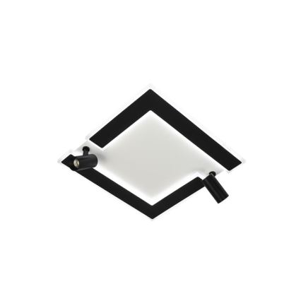 LED Dimmable φωτιστικό οροφής LED/80W/230V 3000-6500K μαύρο + τηλεχειριστήριο