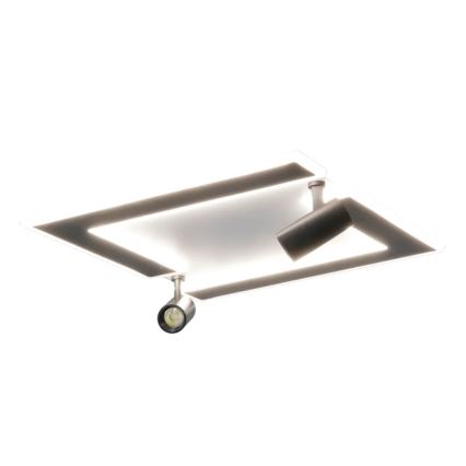 LED Dimmable φωτιστικό οροφής LED/80W/230V 3000-6500K μαύρο + τηλεχειριστήριο