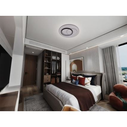 LED Dimmable φωτιστικό οροφής LED/85W/230V 3000-6500K + τηλεχειριστήριο