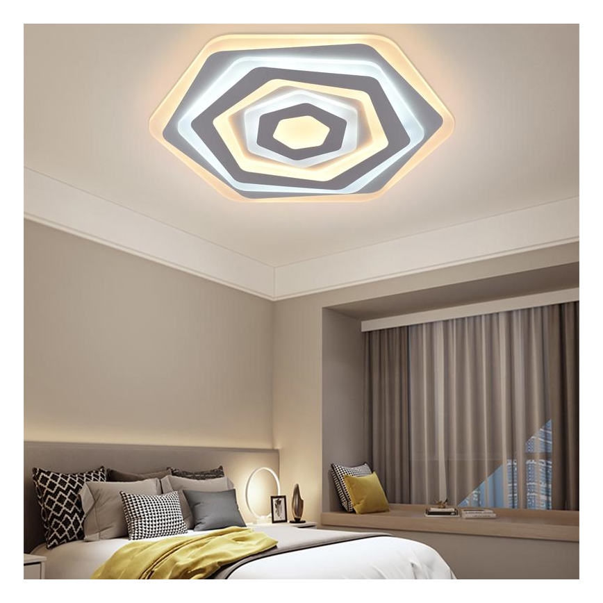LED Dimmable φωτιστικό οροφής LED/95W/230V 3000-6500K + τηλεχειριστήριο