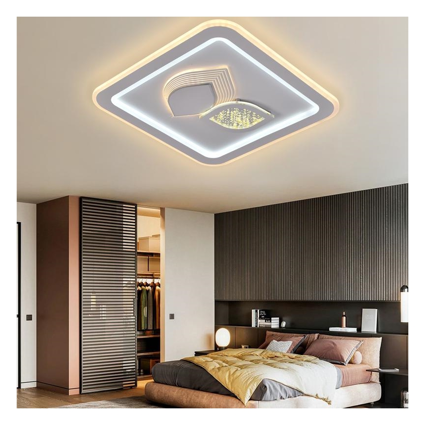 LED Dimmable φωτιστικό οροφής LED/95W/230V 3000-6500K + τηλεχειριστήριο