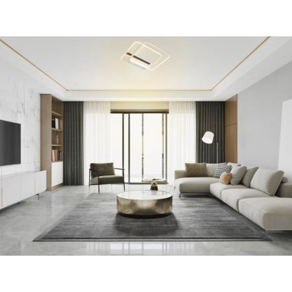 LED Dimmable φωτιστικό οροφής LED/95W/230V 3000-6500K λευκό + τηλεχειριστήριο