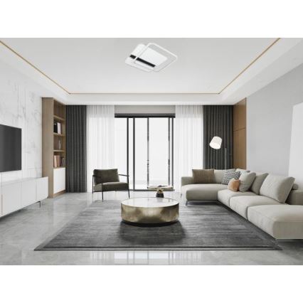 LED Dimmable φωτιστικό οροφής LED/95W/230V 3000-6500K λευκό + τηλεχειριστήριο