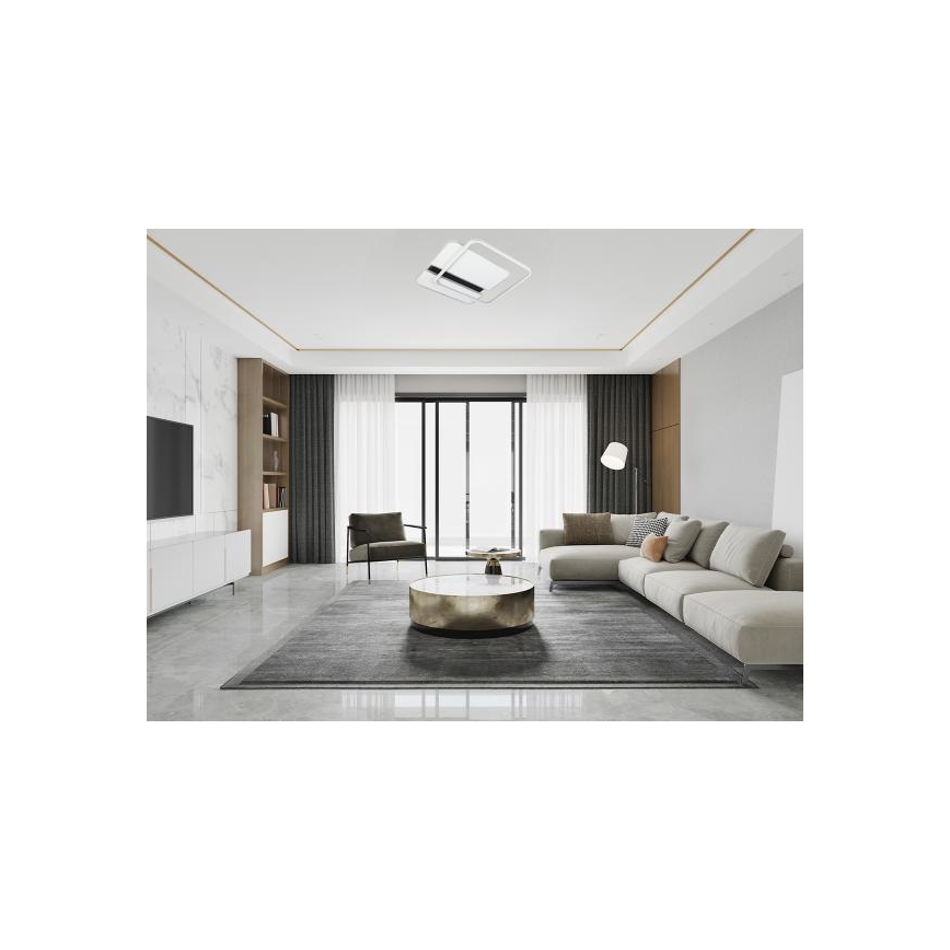 LED Dimmable φωτιστικό οροφής LED/95W/230V 3000-6500K λευκό + τηλεχειριστήριο